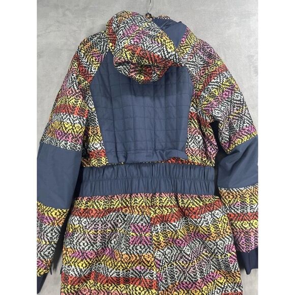 Free People Movement All Prepped Jacquard Ski Suit Size Xlarge Hooded - Picture 12 of 16